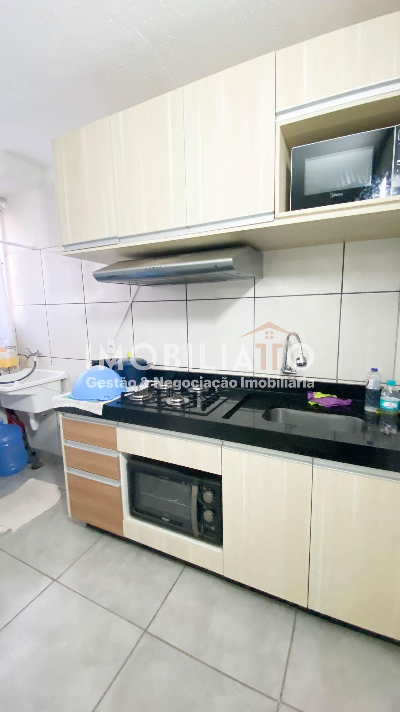 Apartamento mobiliado para alugar no Residencial Paiaguás em Cuiabá – 1º andar, sol da manhã e condomínio incluso