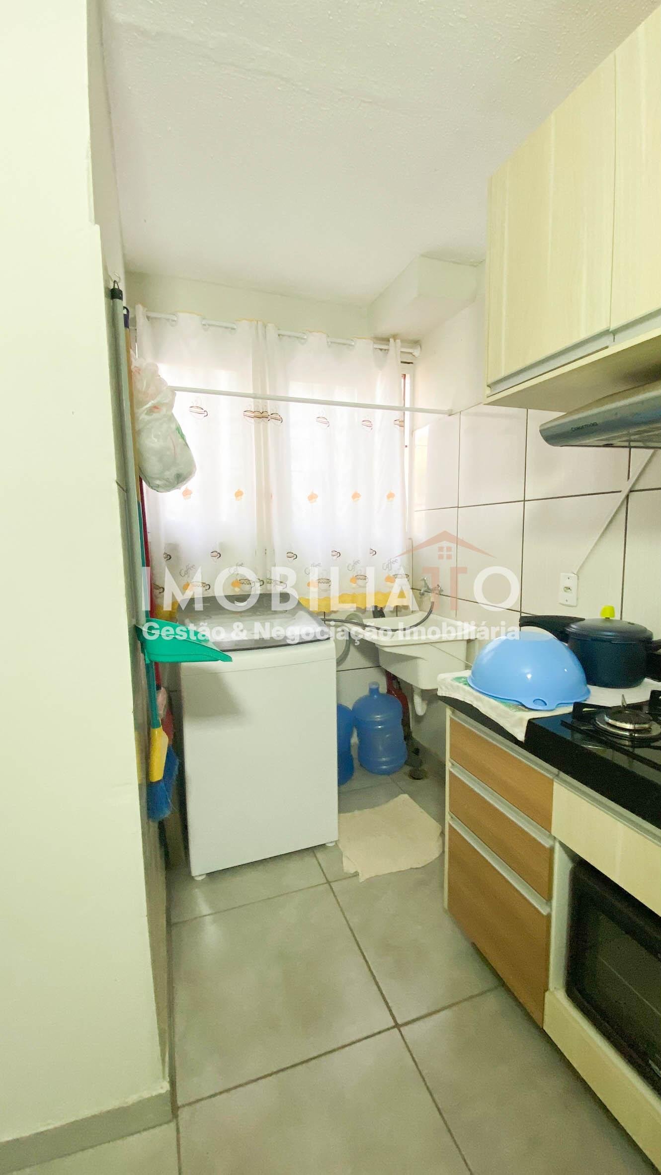 Apartamento mobiliado para alugar no Residencial Paiaguás em Cuiabá – 1º andar, sol da manhã e condomínio incluso