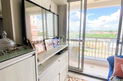 Apartamento 2 Quartos com Suíte Ampla à Venda no Garden Três Américas