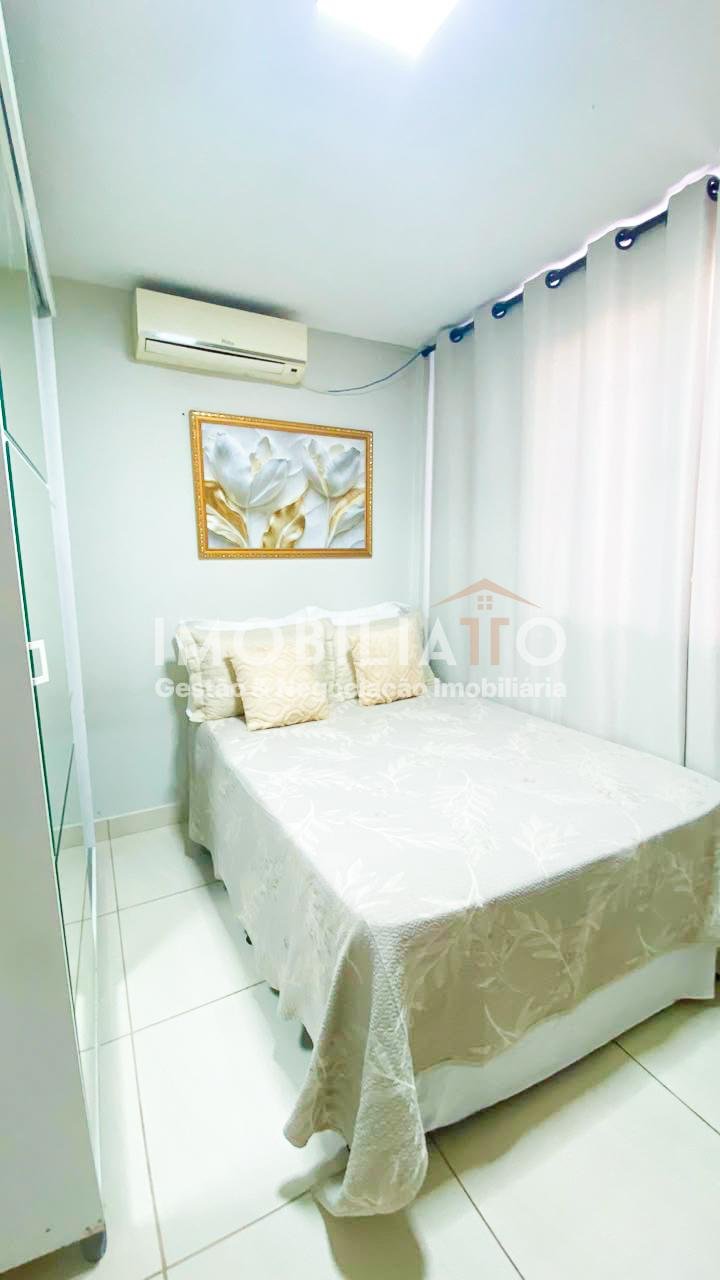 Apartamento à venda no Residencial Paiaguás em Cuiabá – 2 quartos mobiliado próximo ao Parque das Águas